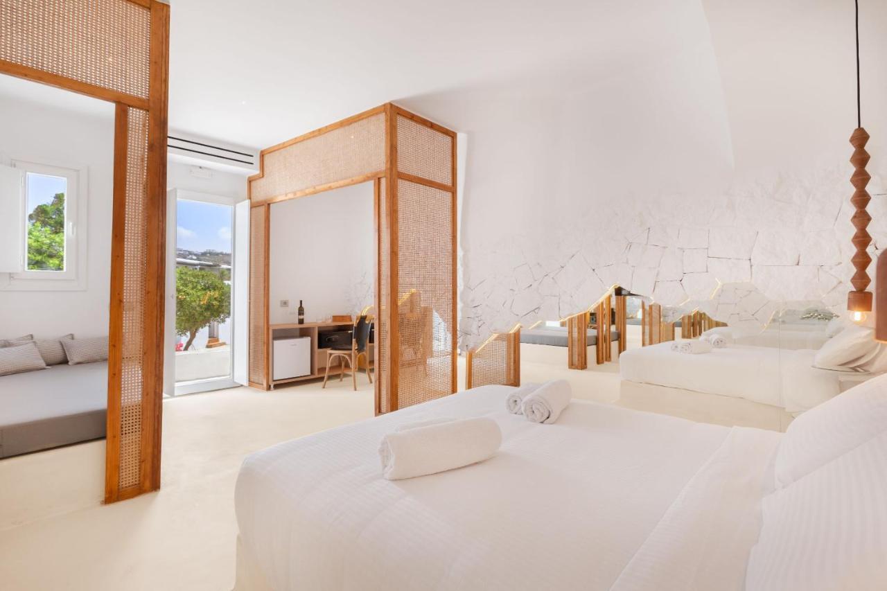 Faos Exclusive Suites Ornos  Buitenkant foto